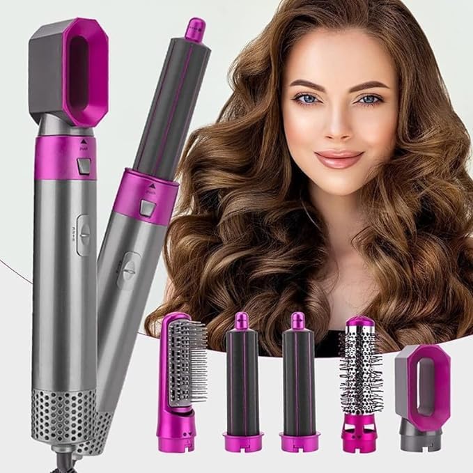 5 in 1 Multifunctional Hair Dryer Styling Tool, Detachable