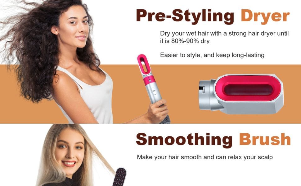 5 in 1 Multifunctional Hair Dryer Styling Tool, Detachable
