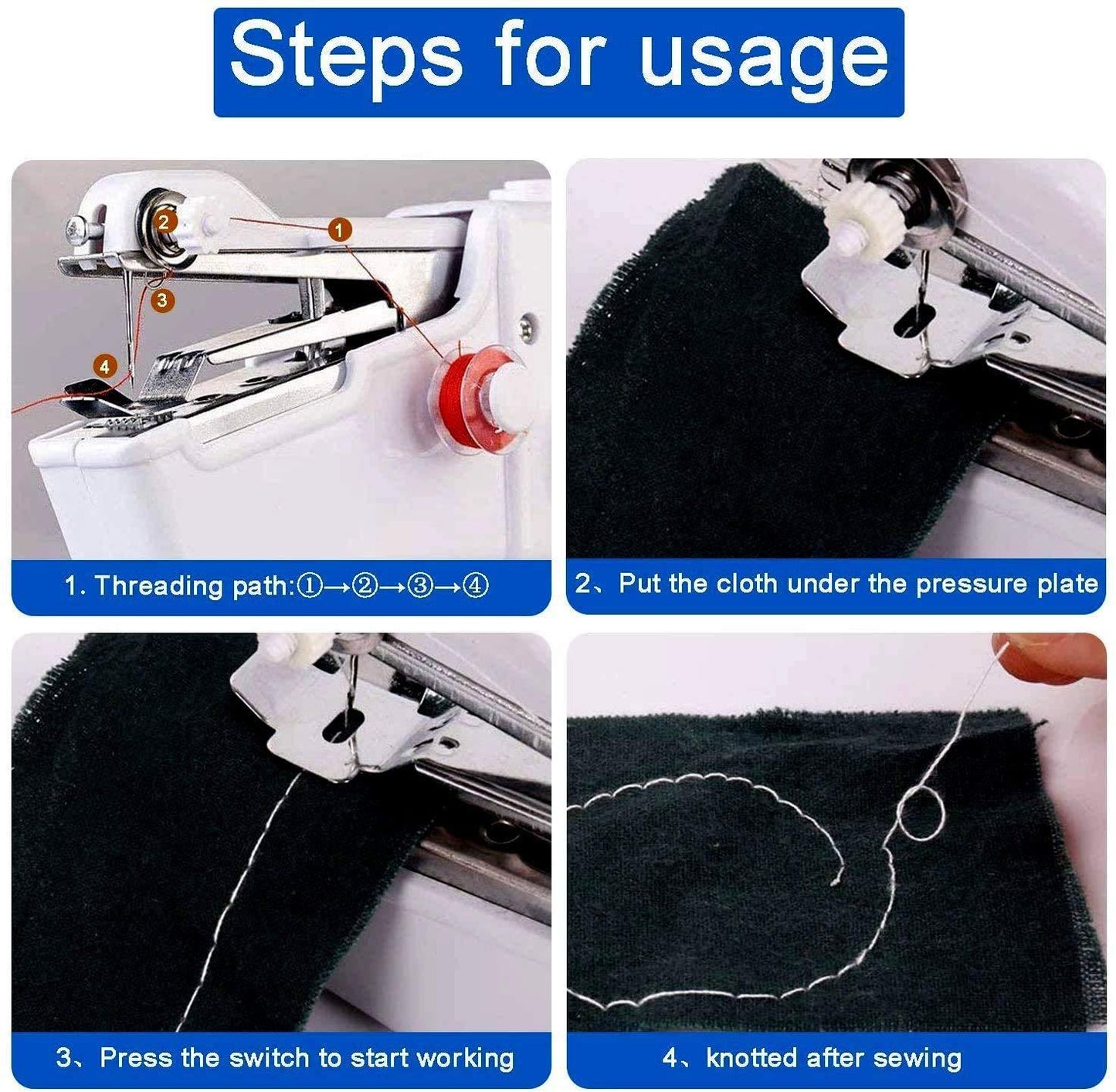 Handheld Sewing Machine Portable Lightweight