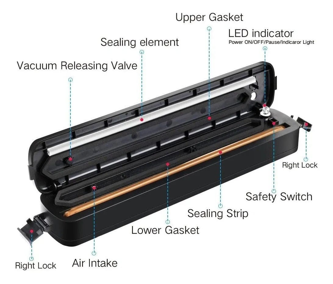 Portable Food Vacuum Sealer for Freshness