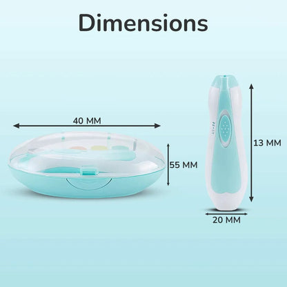 Baby Nail Clippers with LED Light & Grooming Set