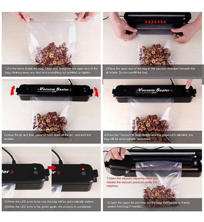 Portable Food Vacuum Sealer for Freshness